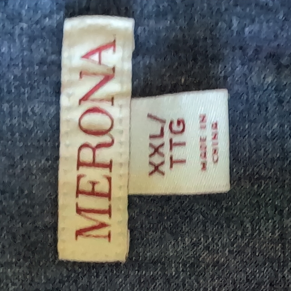 NWOT Merona sz XXL denim shirt - Picture 4 of 5
